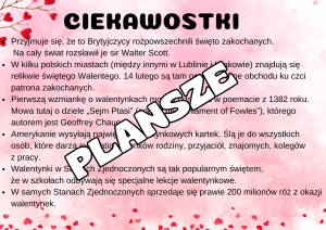 Walentynki - Plansze Ciekawostki, Historia , Obchody w innych państwach