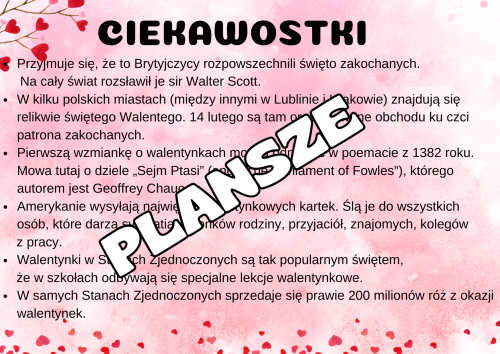 Walentynki - Plansze Ciekawostki, Historia , Obchody w innych państwach