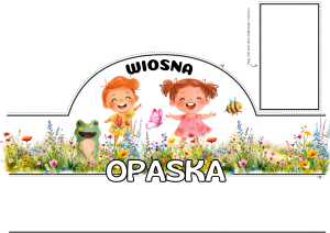 Pierwszy Dzień Wiosny/ Wiosna - Opaska