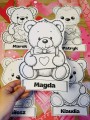 Walentynki - Misie- z możliwością edycji imion  