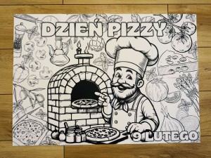 Dzień Pizzy - Kolorowanka XXL