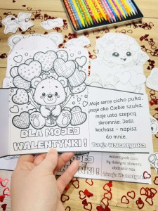 Walentynki - Kartki Składane/ Laurki   