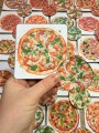 Dzień Pizzy - Pizza - Dopasuje Kółeczka  