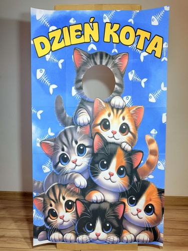 Dzień Kota- Fotobudka / Plakat XXL 