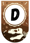 Dzień Dinozaura - Napis/ Girlanda 1