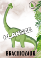 Dzień Dinozaura - Plansze z nazwami dinozaurów