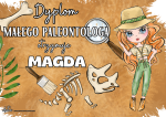 Dzień Dinozaura- Dyplom Małego Paleontologa 3 z możliwością edycji. 