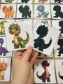 Dzień Dinozaura - Dopasuj Cienie 