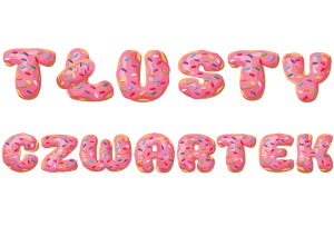 Tłusty Czwartek - Napis 3