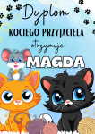 Dzień Kota- Dyplom z możliwością edycji tesktu