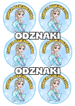  Odznaki  Super Dziewczyny (wzór 2) - Dzień Dziewczyny 
