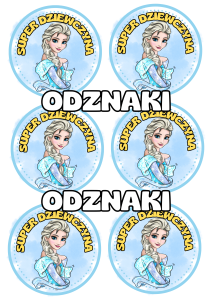  Odznaki  Super Dziewczyny (wzór 2) - Dzień Dziewczyny 