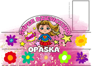 Dzień Kobiet - Opaska Super Dziewczyny 1