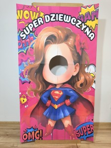 Fotobudka XXL Super Dziewczyna - Dzień Dziewczyny 