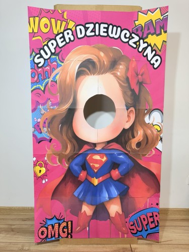 Fotobudka XXL Super Dziewczyna - Dzień Dziewczyny 