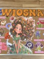 Wiosenna Gazetka/ Dekoracje z tabliczkami - Wiosna