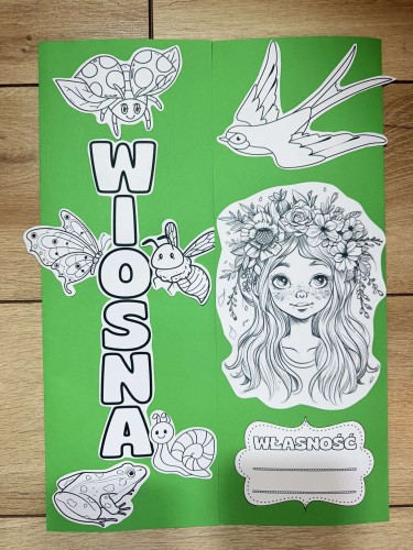 Wiosna/ Pierwszy Dzień Wiosny - LAPBOOK o wiośnie