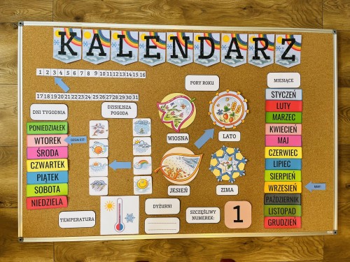 Kalendarz XXL na gazetkę wersja ANG