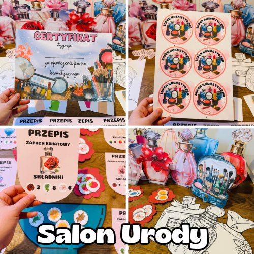 Salon- Kącik- Dzień Kobiet/ Dziewczyny 