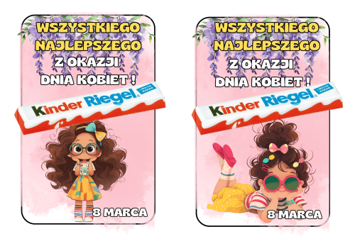 Dzień Kobiet- Szablony na Prezenty 