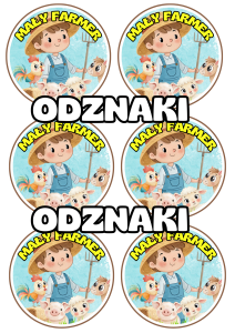 Na Wsi/ Farma/ Zwierzęta Wiejskie - Odznaki - Małego Farmera