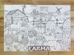 Na Wsi/ Farma/ Zwierzęta Wiejskie - Farma- Kolorowanka XXL