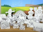 Na Wsi/ Farma/ Zwierzęta Wiejskie- Praca Plastyczna- Elementy Stojące