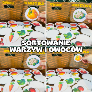 Wiosna - Warzywa i Owoce - Sortowanie do koszyków