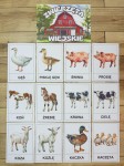 Na Wsi/ Farma/ Zwierzęta Wiejskie - Na Wsi - Plansze z Ilustracjami zwierzat