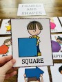 Figury i Kształty- plansze z napisami i ilustracjami ANG