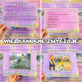 Wielkanoc - Zwyczaje/ Historia itd.  Plansze z opisami i ilustracjami na zajęcia 