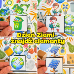  Znajdź Elementy na Planszy  - Dzień Ziemi