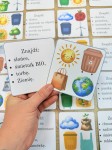 Znajdź  Kartę/Elementy  Według Opisu - Dzień Ziemi