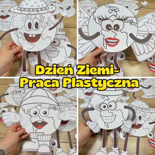  Stwórz Ziemię - Praca Plastyczna - Dzień Ziemi