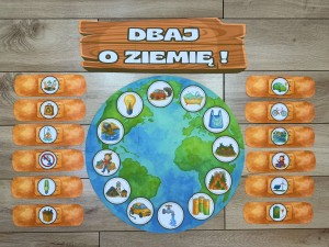 Uratuj Planetę - Plastry ( wersja kolorowa ) - Dzień Ziemi