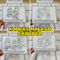 Kodeks Ekologa ( wersja biało-czarna ) - Dzień Ziemi