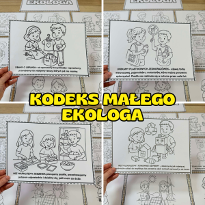 Kodeks Ekologa ( wersja biało-czarna ) - Dzień Ziemi