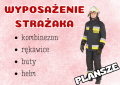 Dzień Strażaka - Wyposażenie Strażaka - Plansze