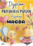 Dyplom z Możliwością Edycji Tekstu ( wzór 1) - Dzień Pszczoły