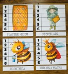 Puzzle z Nazwami- Dzień Pszczoły