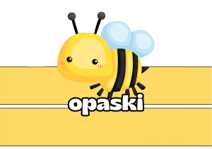 Opaski- Kolorowa / Biało - Czarna- Dzień Pszczoły