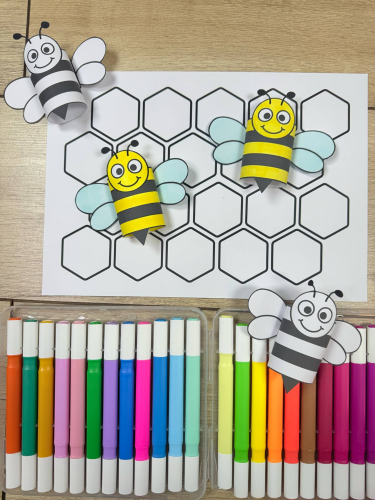 Pszczoły 3D - Praca Plastyczna- Dzień Pszczoły