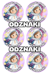 Odznaki/ Medale Małego Astronauty -  Dla Chłopca i Dziewczynki - Dzień Kosmosu-/ Kosmos 