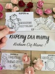  Skrzynka Z Kuponami i Kwiatkami ( dla mamy) - Dzień Mamy i Taty 