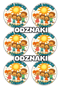 Odznaki ( wersja 1) - Dzień Dziecka 