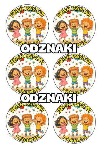Odznaki ( wersja 2 ) - Dzień Dziecka 