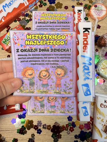 Szablony na Prezenty / Upominki ( wzór 1) - Dzień Dziecka