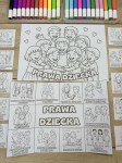 Dzień Praw Dziecka- Książeczka Dwustronna Składana