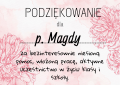 Zakończenie Roku- Podziękowania dla rodziców z możliwością edycji