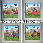  Dwustronne Kwiaty i Motyle - Dwustronne Dekoracje 